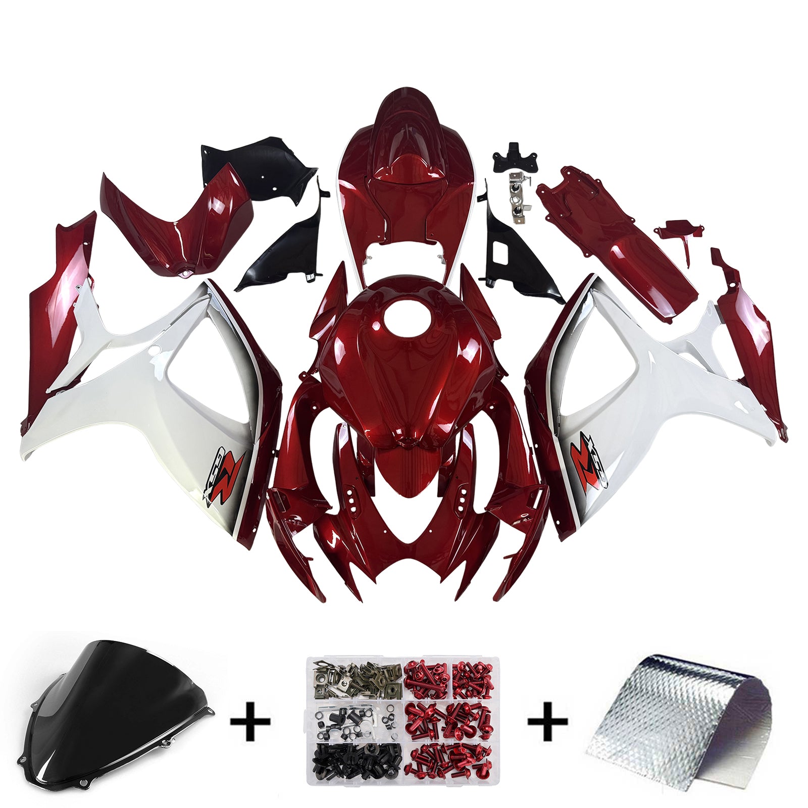 Injection Fairing Kit Bodywork Plastic ABS For Suzuki GSXR 600/750 2006-2007 K6