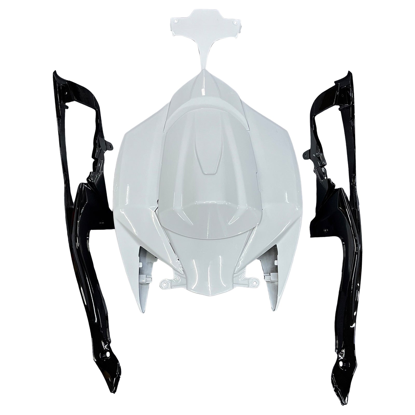 페어링 2008-2010 스즈키 GSXR 600 750 실버 화이트 GSXR