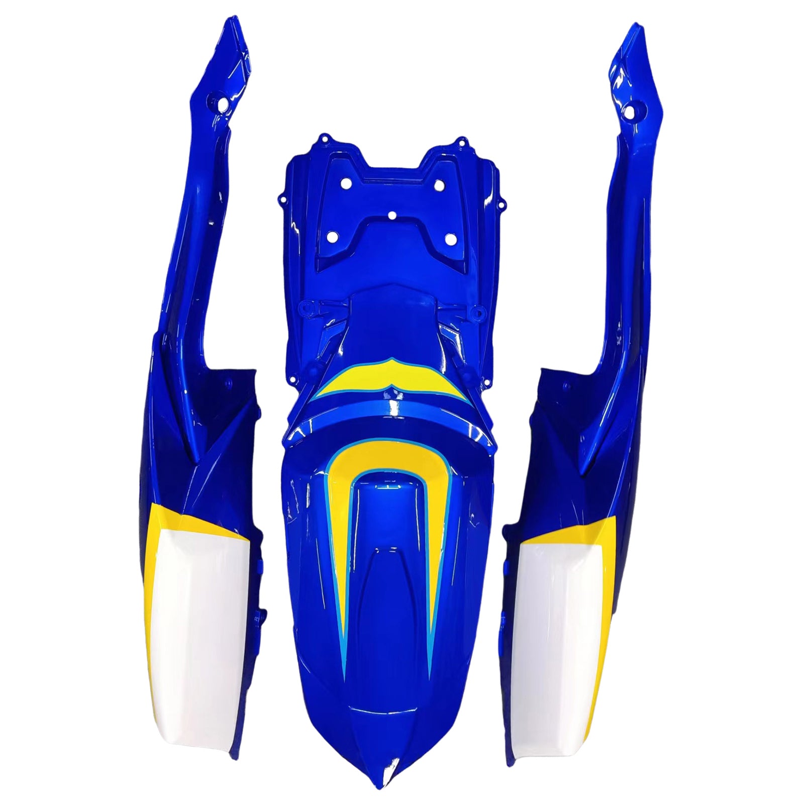 Fairings 2008-2010 Suzuki GSXR 600 750 Yellow Blue Alstare Corona