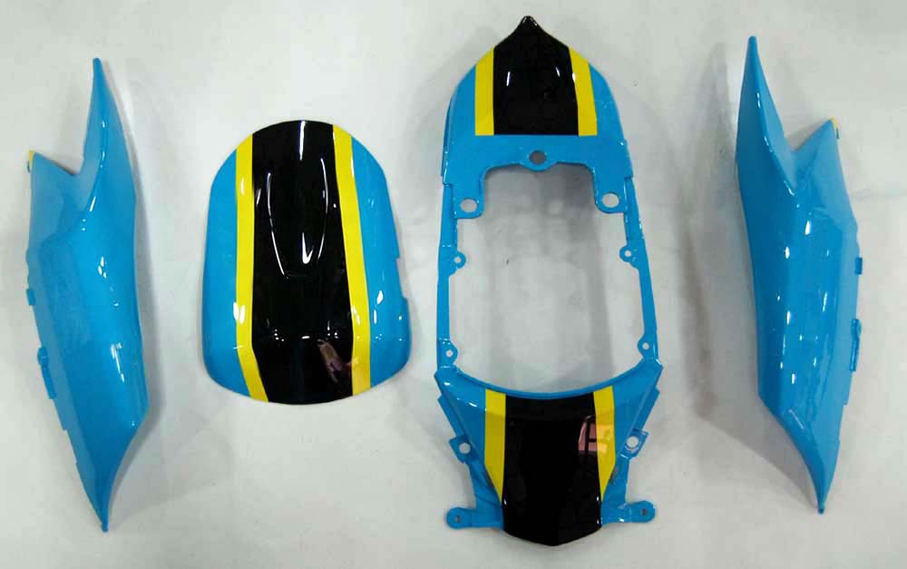 Fairings 2008-2010 Suzuki GSXR 600 750 Blue Yellow Rizla Generic