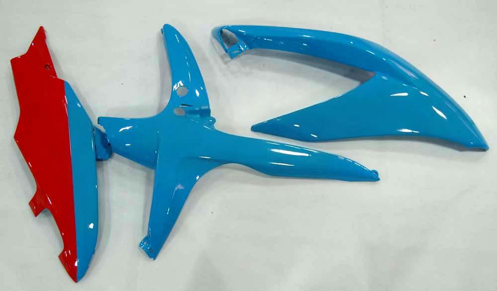 Fairings 2008-2010 Suzuki GSXR 600 750 Blue Yellow Rizla Generic