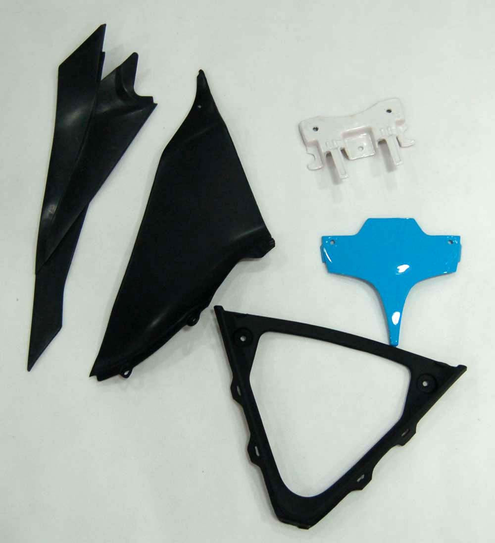 Fairings 2008-2010 Suzuki GSXR 600 750 Blue Yellow Rizla Generic