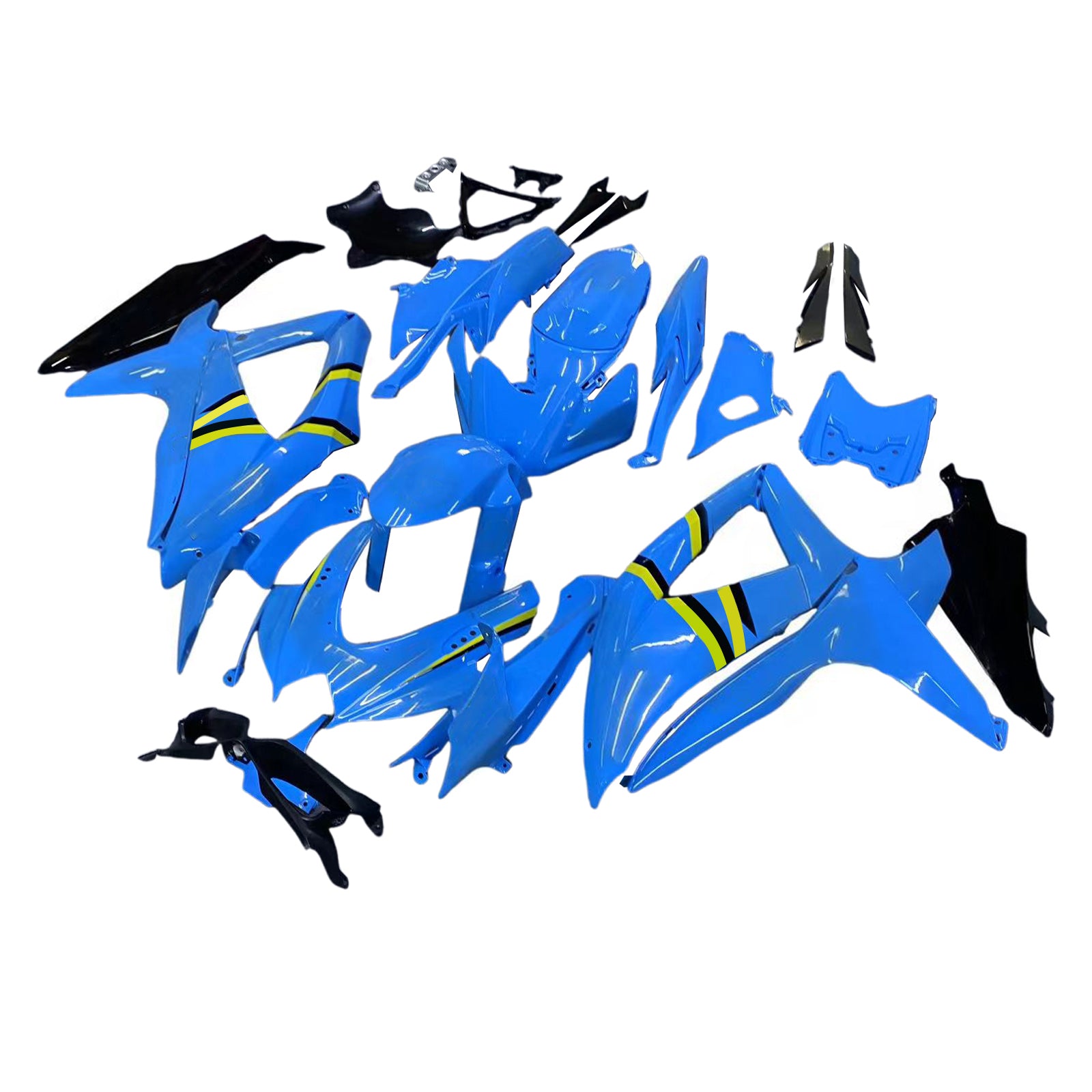 Fairings 2008-2010 Suzuki GSXR 600 750 Blue Rizla Generic