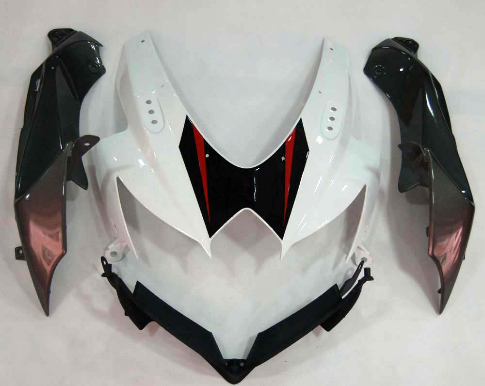 Fairings 2008-2010 Suzuki GSXR 600 750 White & Silver GSXR Generic