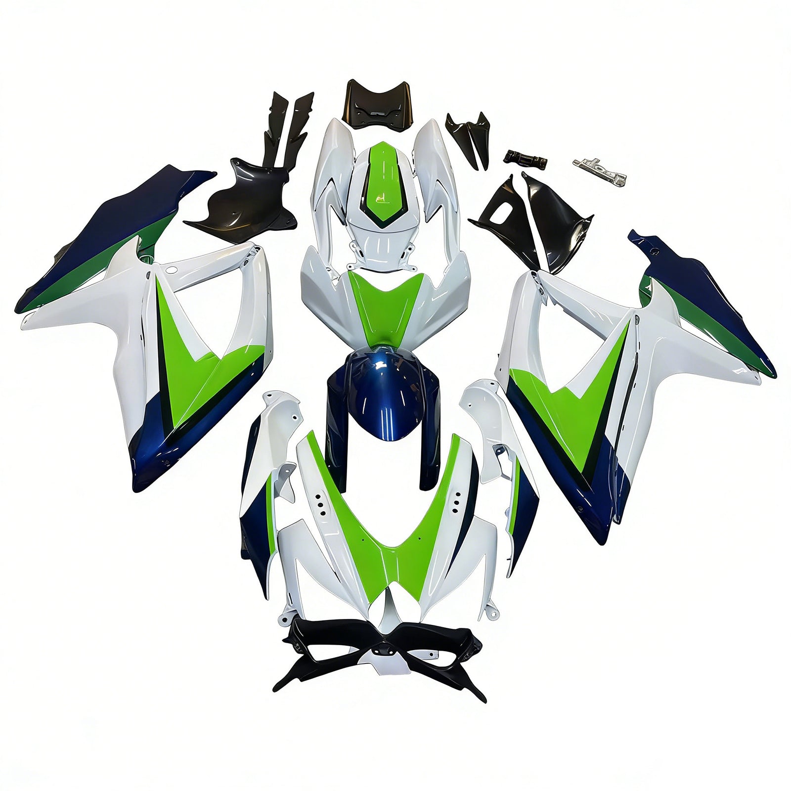 Fairings 2008-2010 Suzuki GSXR 600 750 Multi-Color Worx Generic