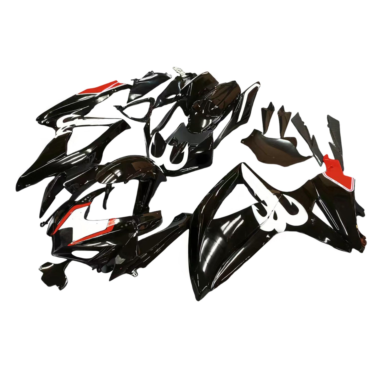 Fairings 2008-2010 Suzuki GSXR 600 750 Black Relentless Generic