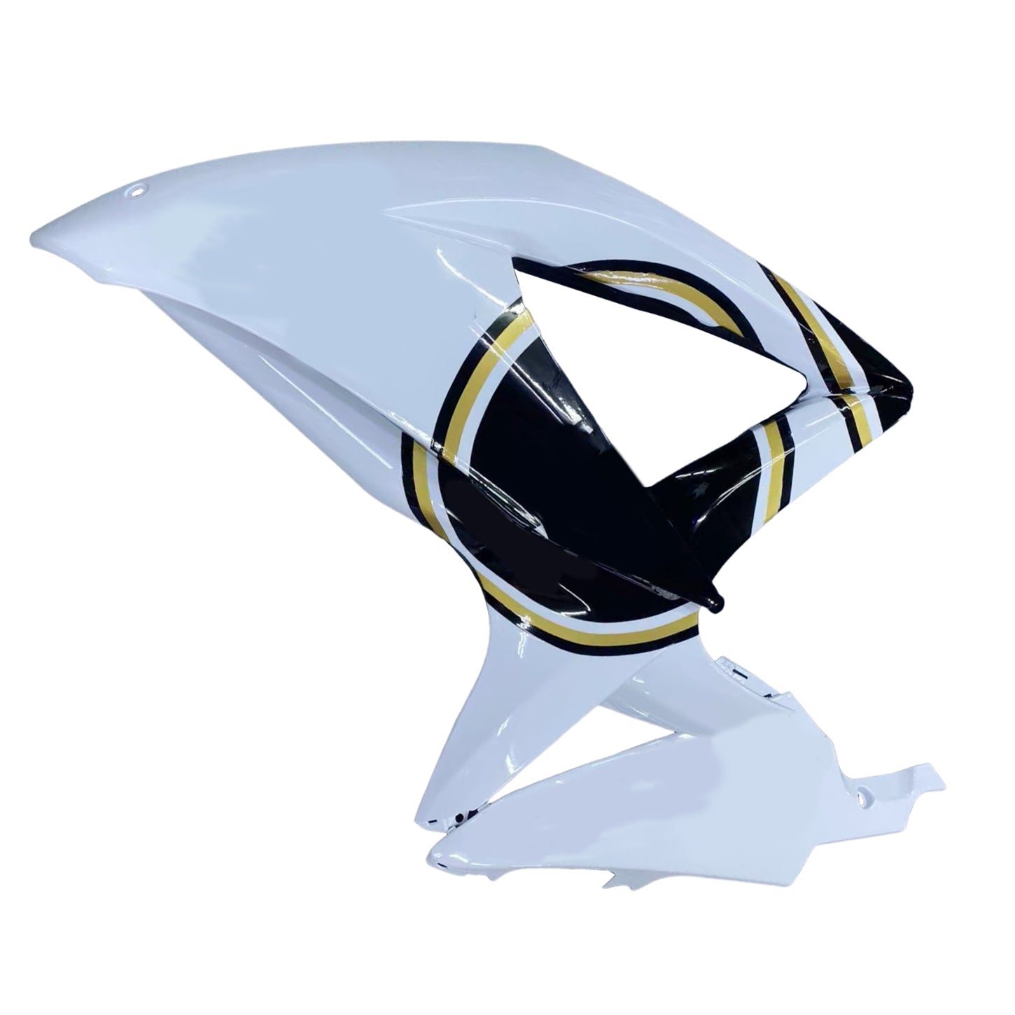 Carenados 2008-2010 Suzuki GSXR 600 750 Blanco Negro Lucky Strike Genérico