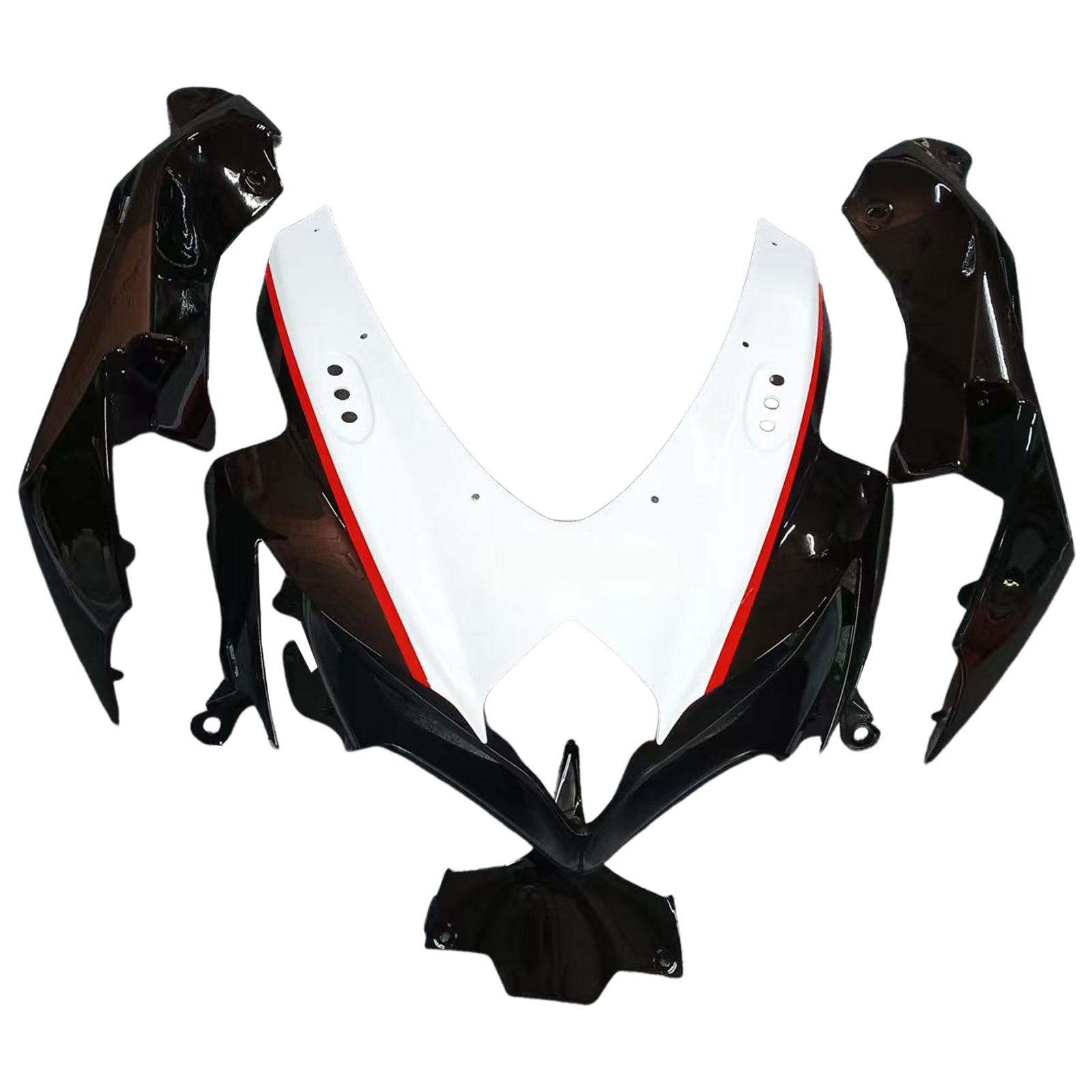 Fairings 2008-2010 Suzuki GSXR 600 750 Black White GSXR Generic