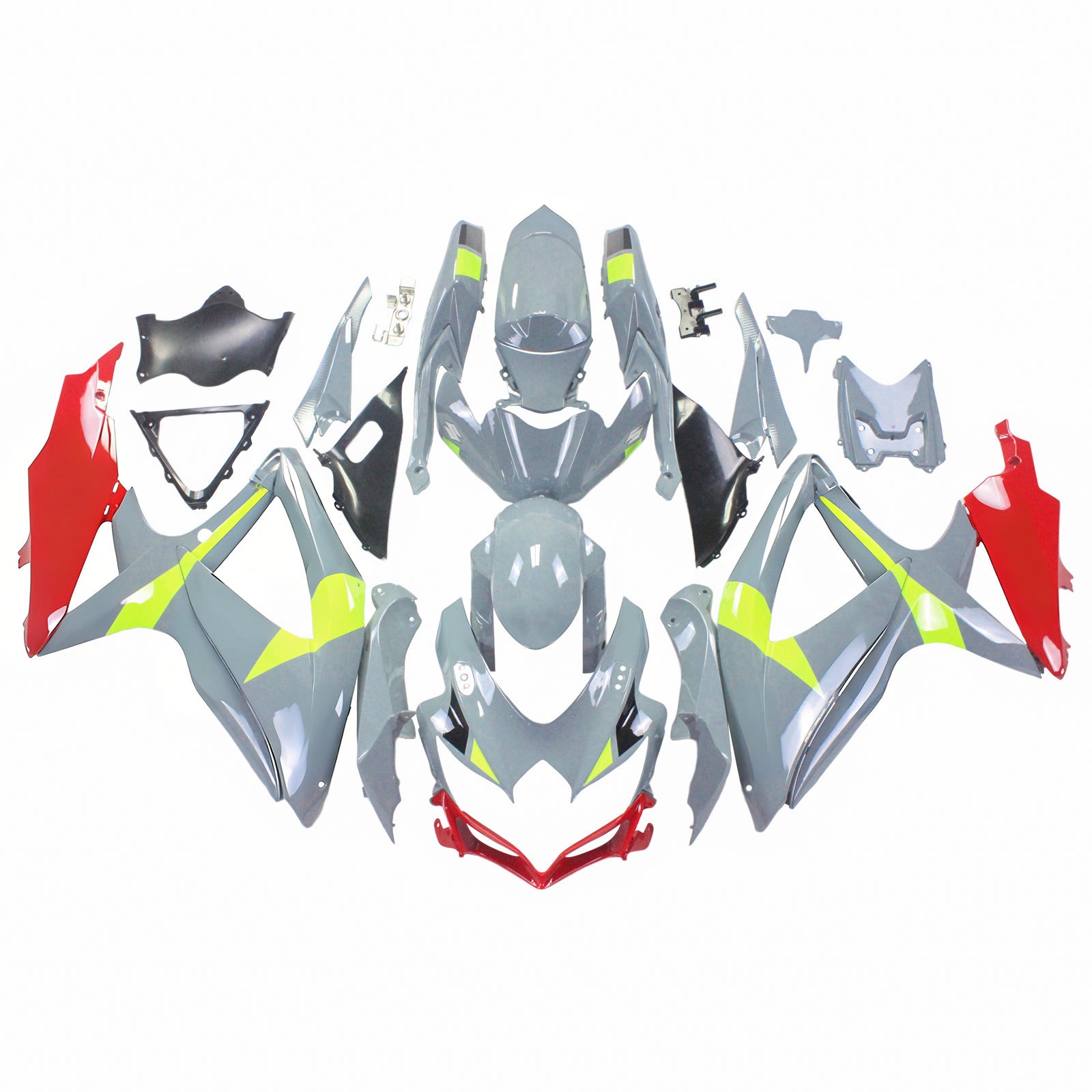 Suzuki GSXR 600/750 2008-2010 K8 Fairing Kit Bodywork Plastic ABS