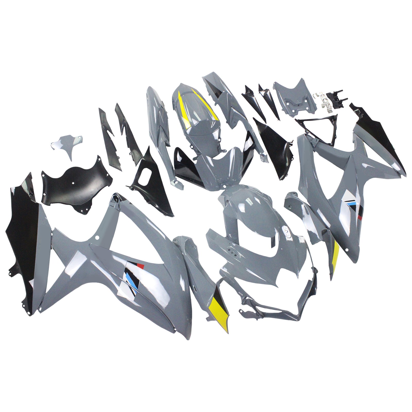 Suzuki GSXR 600/750 2008-2010 K8 Fairing Kit Bodywork Plastic ABS