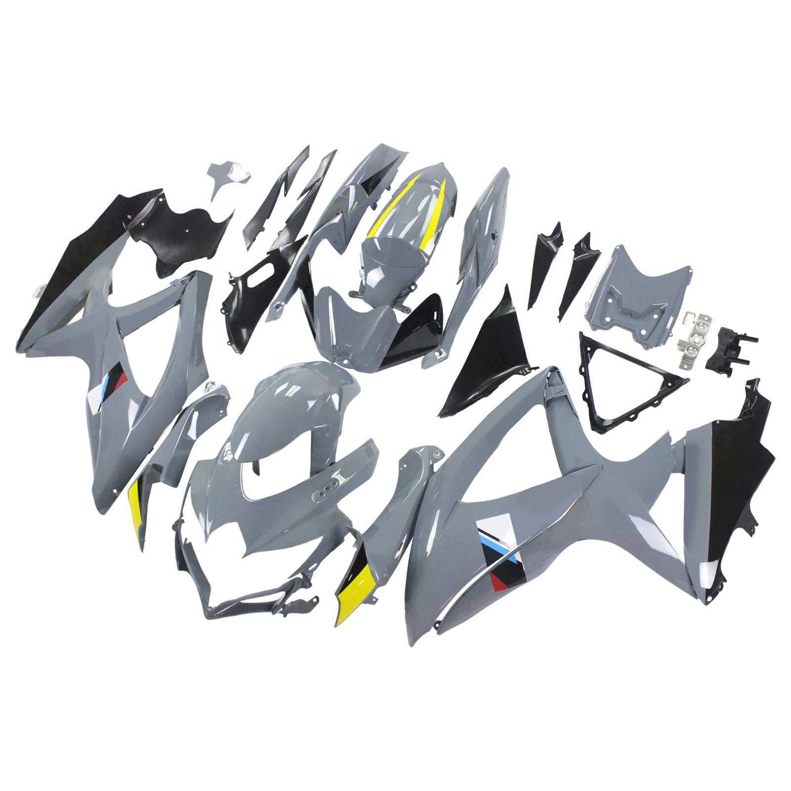 Suzuki GSXR 600/750 2008-2010 K8 Fairing Kit Bodywork Plastic ABS