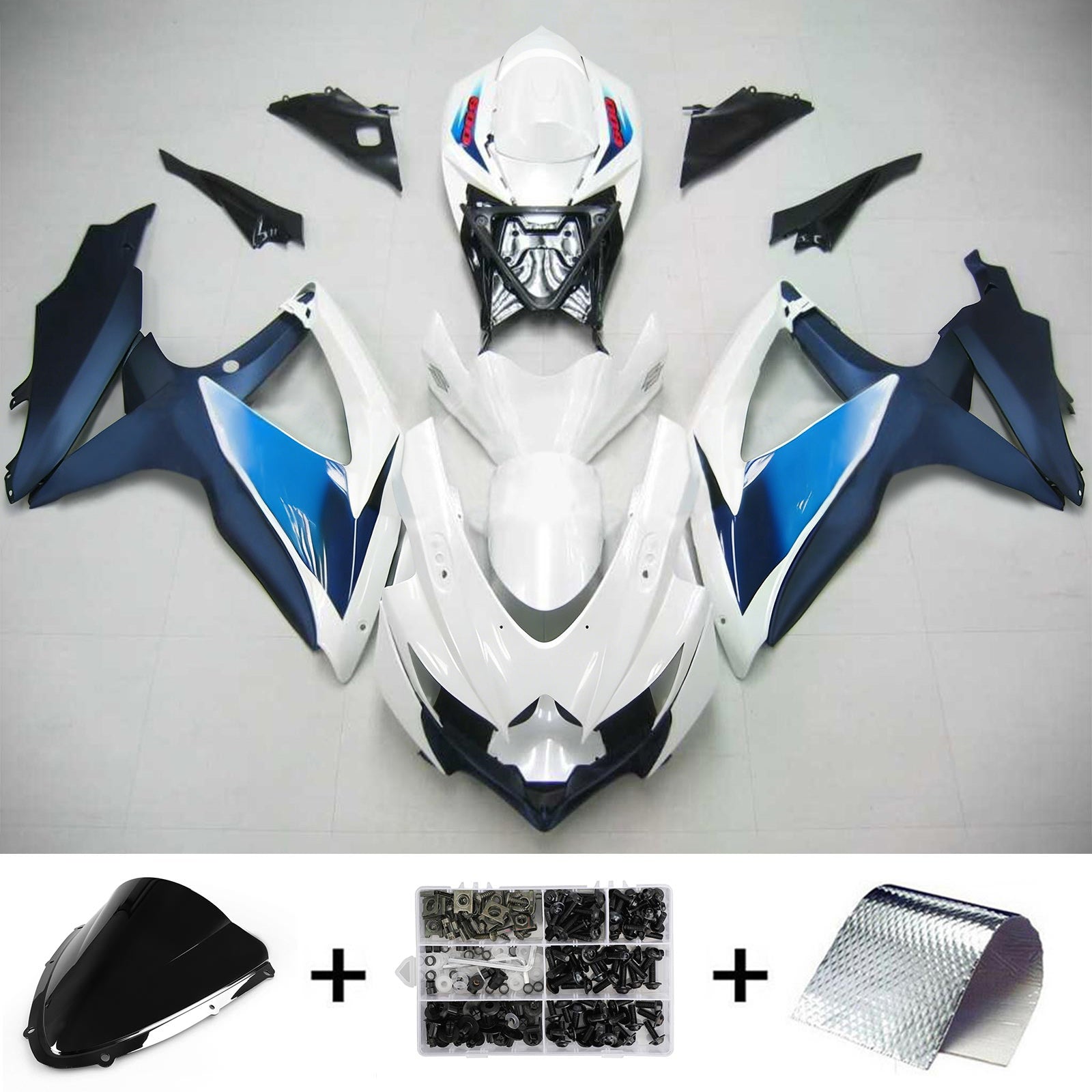 Suzuki GSXR 600/750 2008-2010 K8 Carenado Carenado Plastico ABS