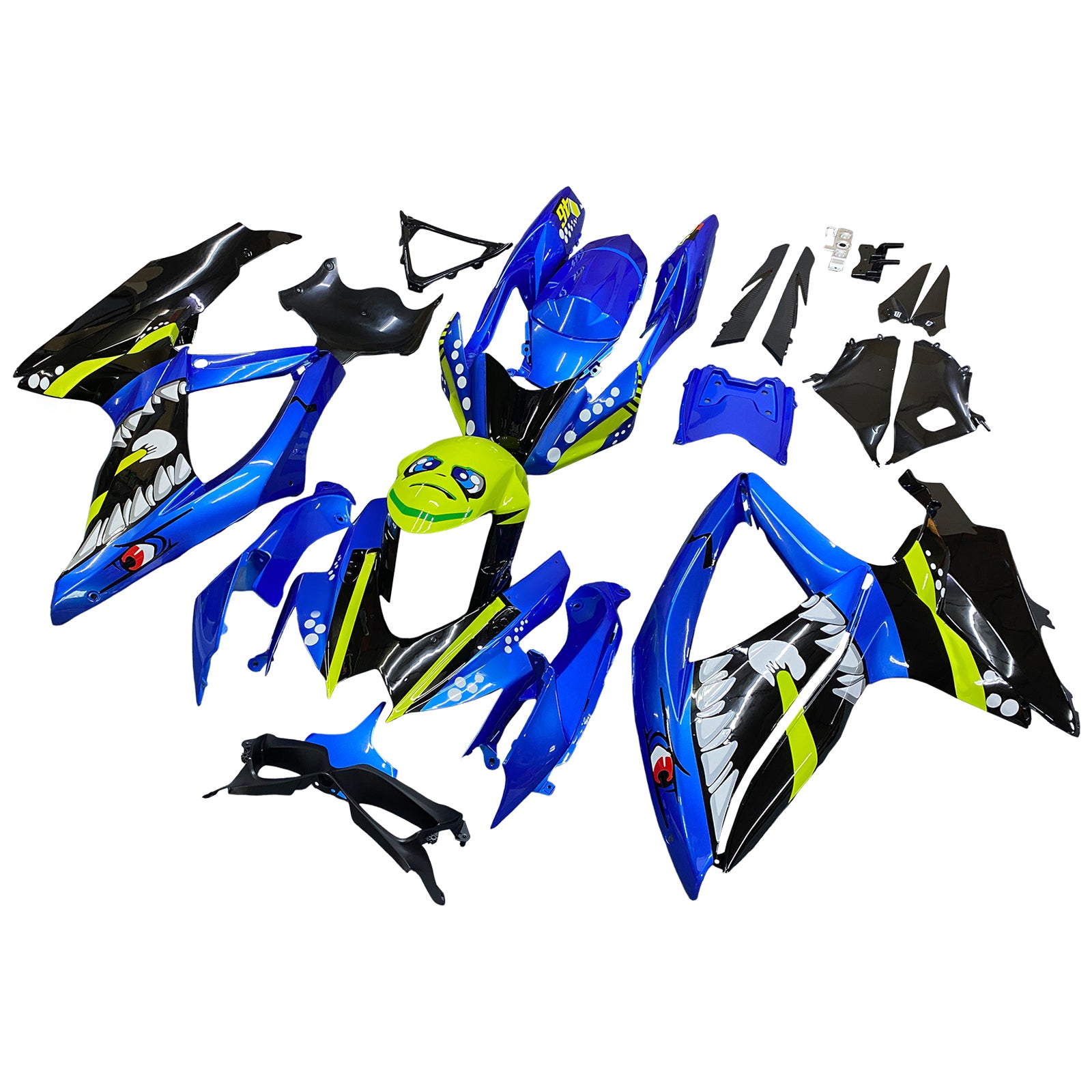 Suzuki GSXR 600/750 2008-2010 K8 Fairing Kit Bodywork Plastic ABS