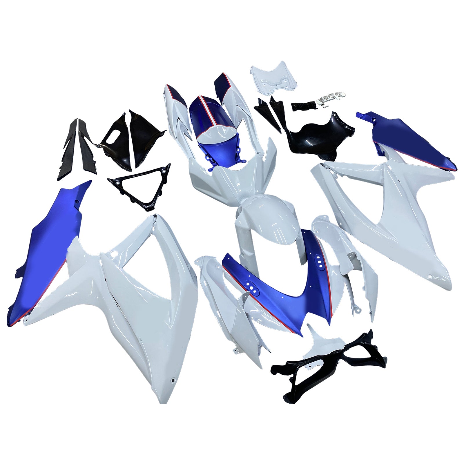 Suzuki GSXR 600/750 2008-2010 Fairing Kit Bodywork Plastic ABS K8
