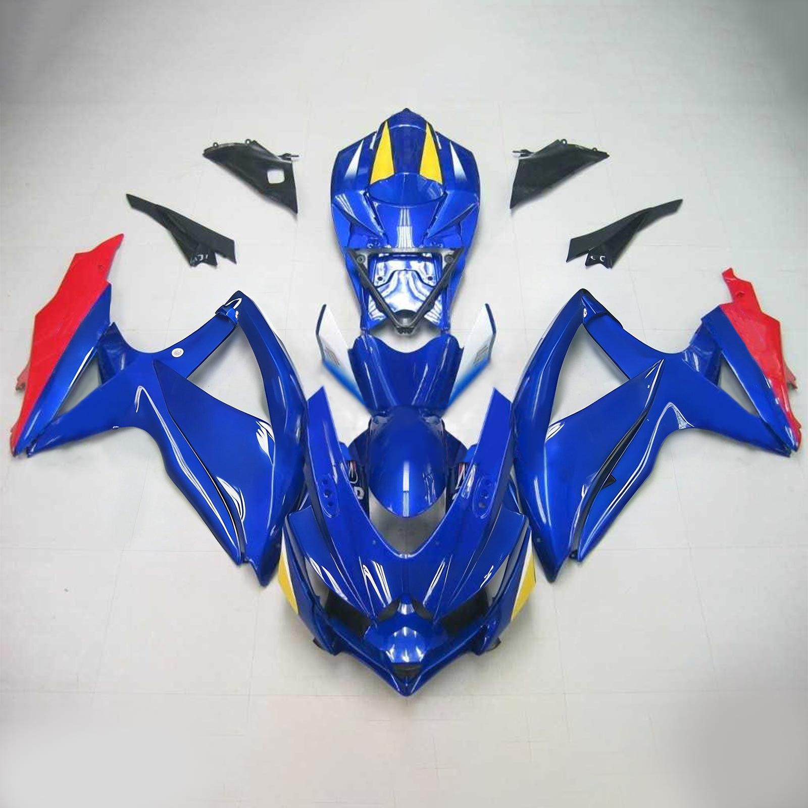 Suzuki GSXR 600/750 2008-2010 Fairing Kit Bodywork Plastic ABS K8