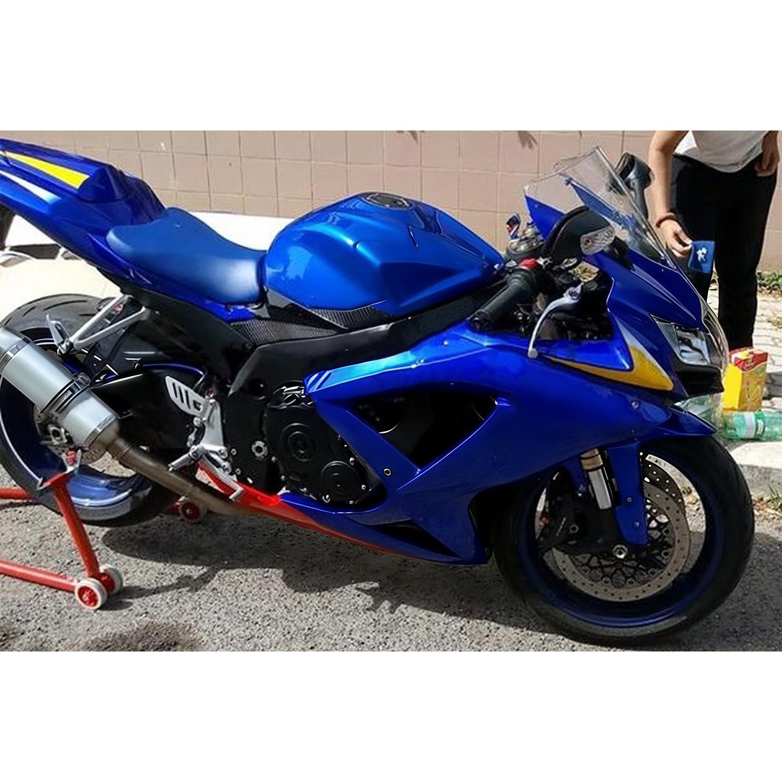 Suzuki GSXR 600/750 2008-2010 Fairing Kit Bodywork Plastic ABS K8