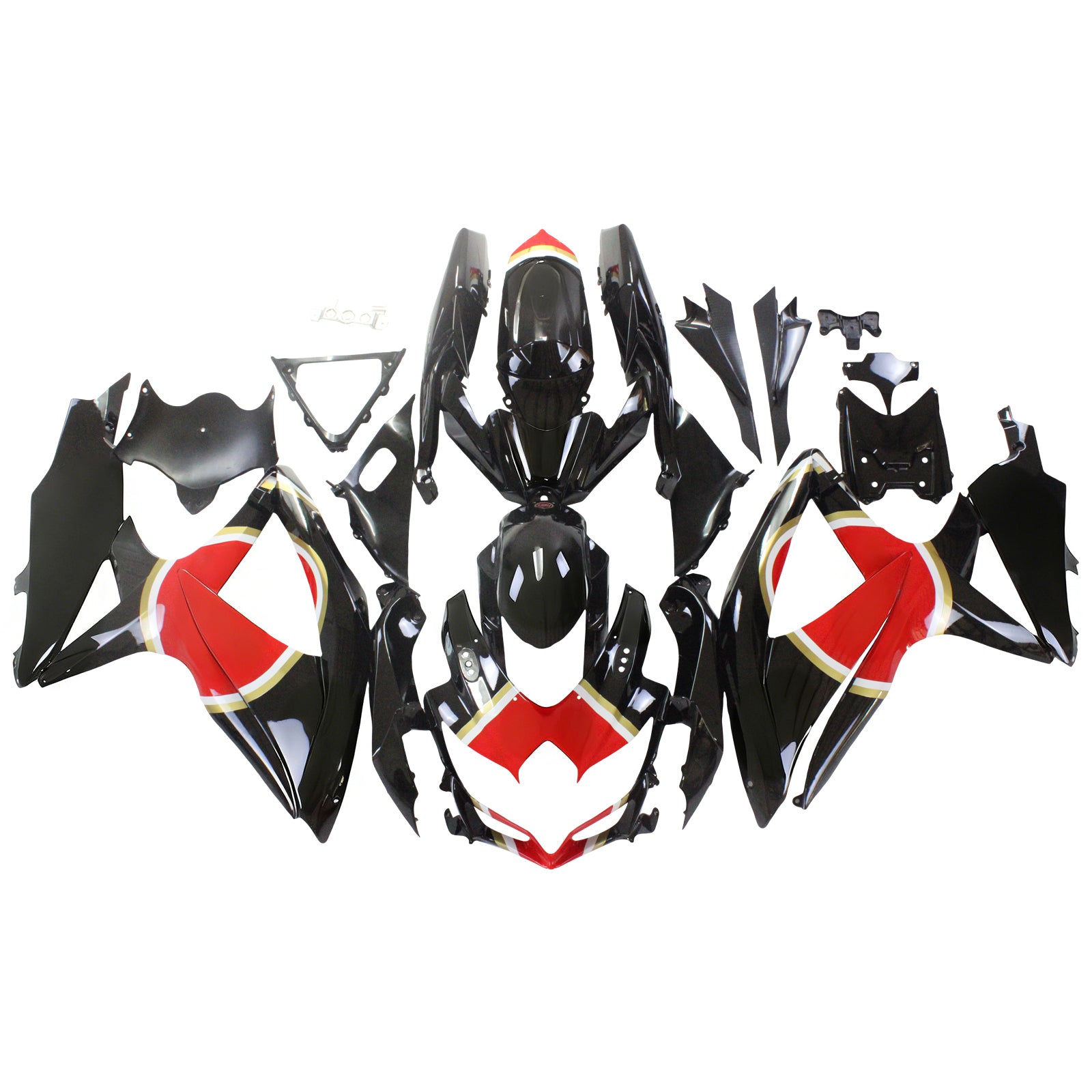Suzuki GSXR 600/750 2008-2010 Fairing Kit Bodywork Plastic ABS K8