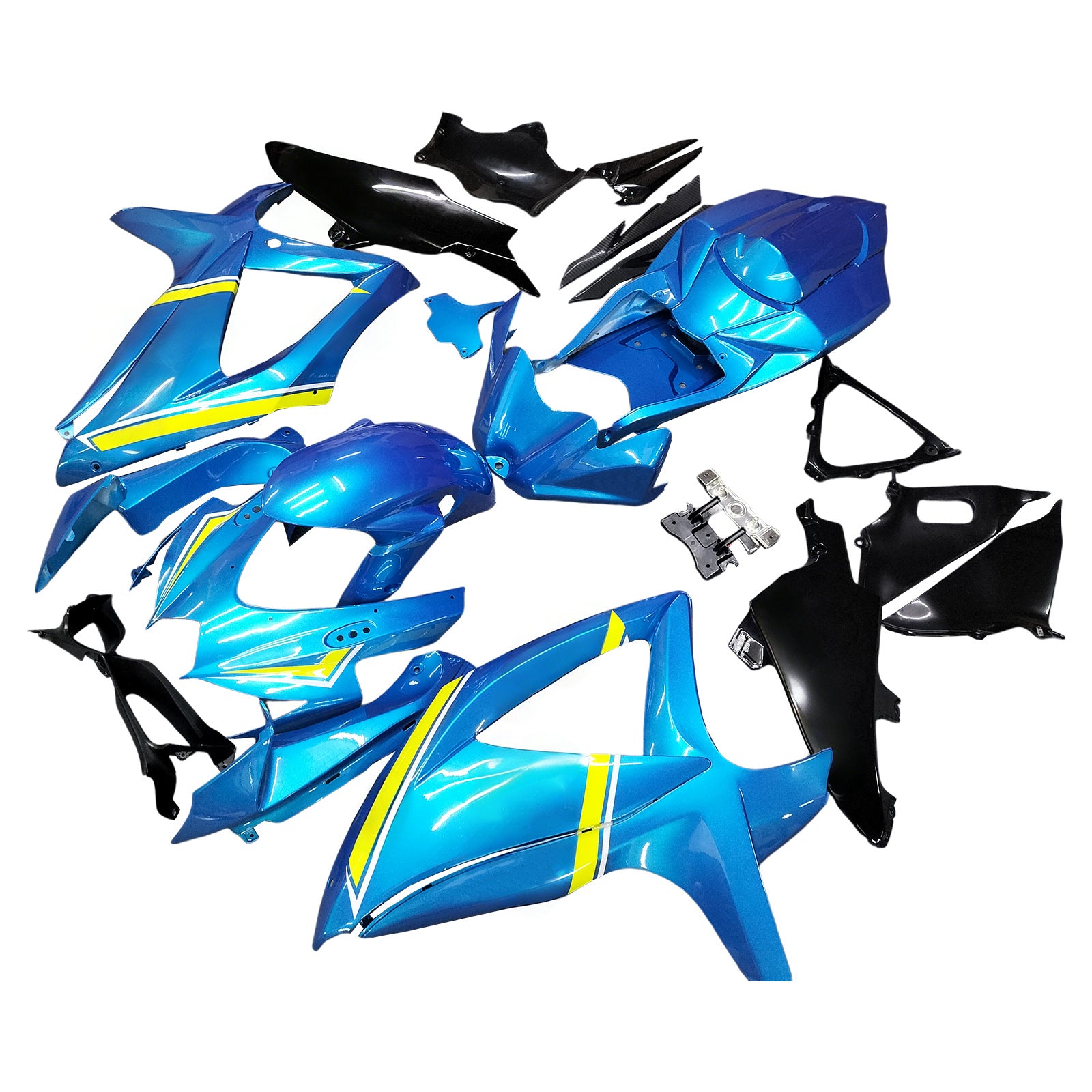 Suzuki GSXR 600/750 2008-2010 K8 Fairing Kit Bodywork Plastic ABS