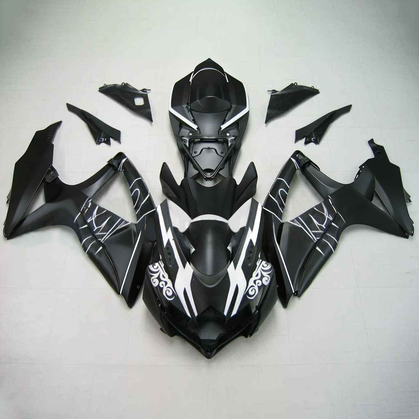 Suzuki GSXR 600/750 2008-2010 K8 Fairing Kit Bodywork Plastic ABS