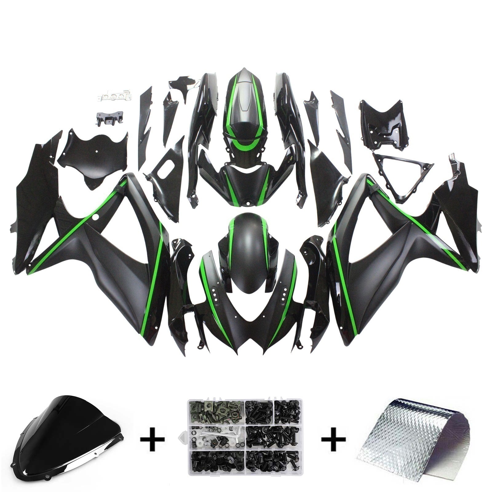 Suzuki GSXR 600/750 2008-2010 Fairing Kit Bodywork Plastic ABS