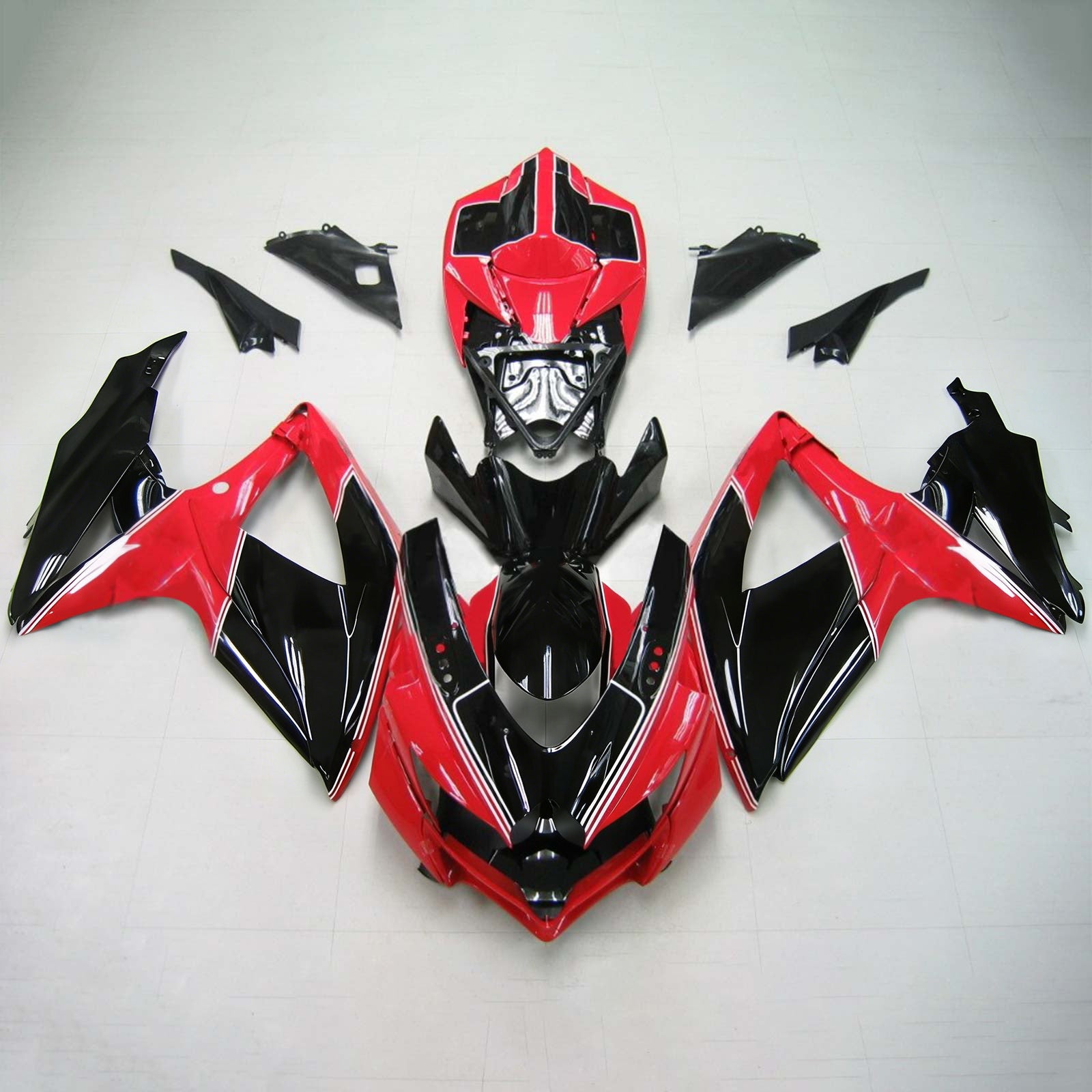 Suzuki GSXR 600/750 2008-2010 Fairing Kit Bodywork Plastic ABS K8