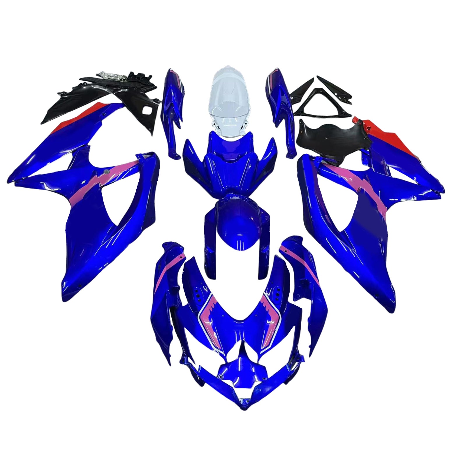 Suzuki GSXR 600/750 2008-2010 Fairing Kit Bodywork Plastic ABS K8