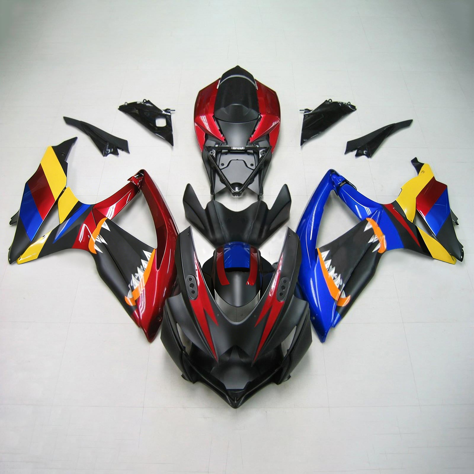 Suzuki GSXR 600/750 2008-2010 Fairing Kit Bodywork Plastic ABS K8