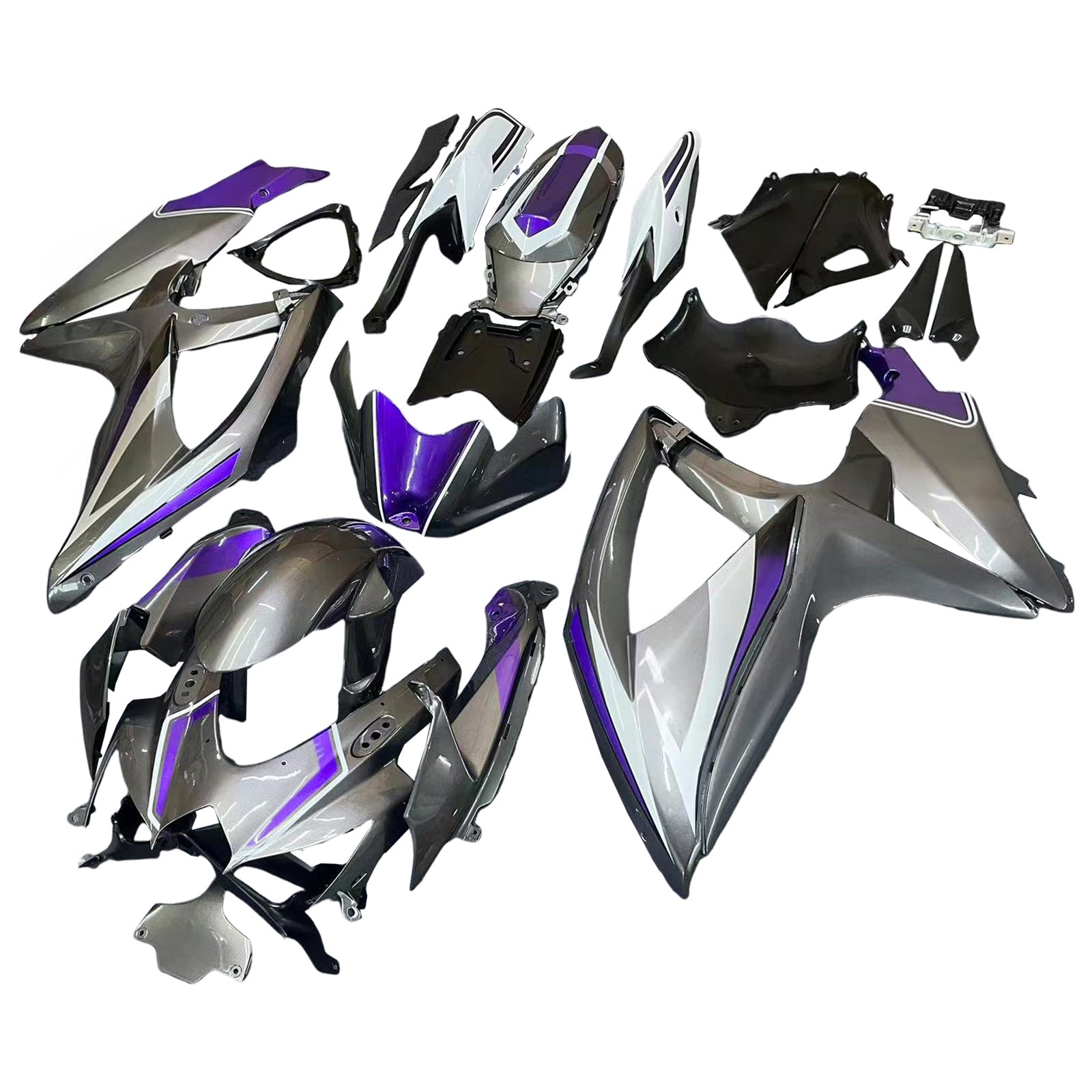 Suzuki GSXR 600/750 2008-2010 K8 Fairing Kit Bodywork Plastic ABS