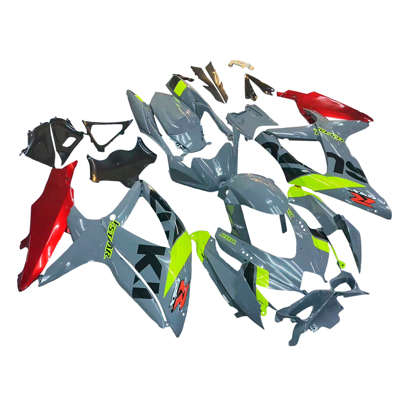 Suzuki GSXR 600/750 2008-2010 K8 Fairing Kit Bodywork Plastic ABS