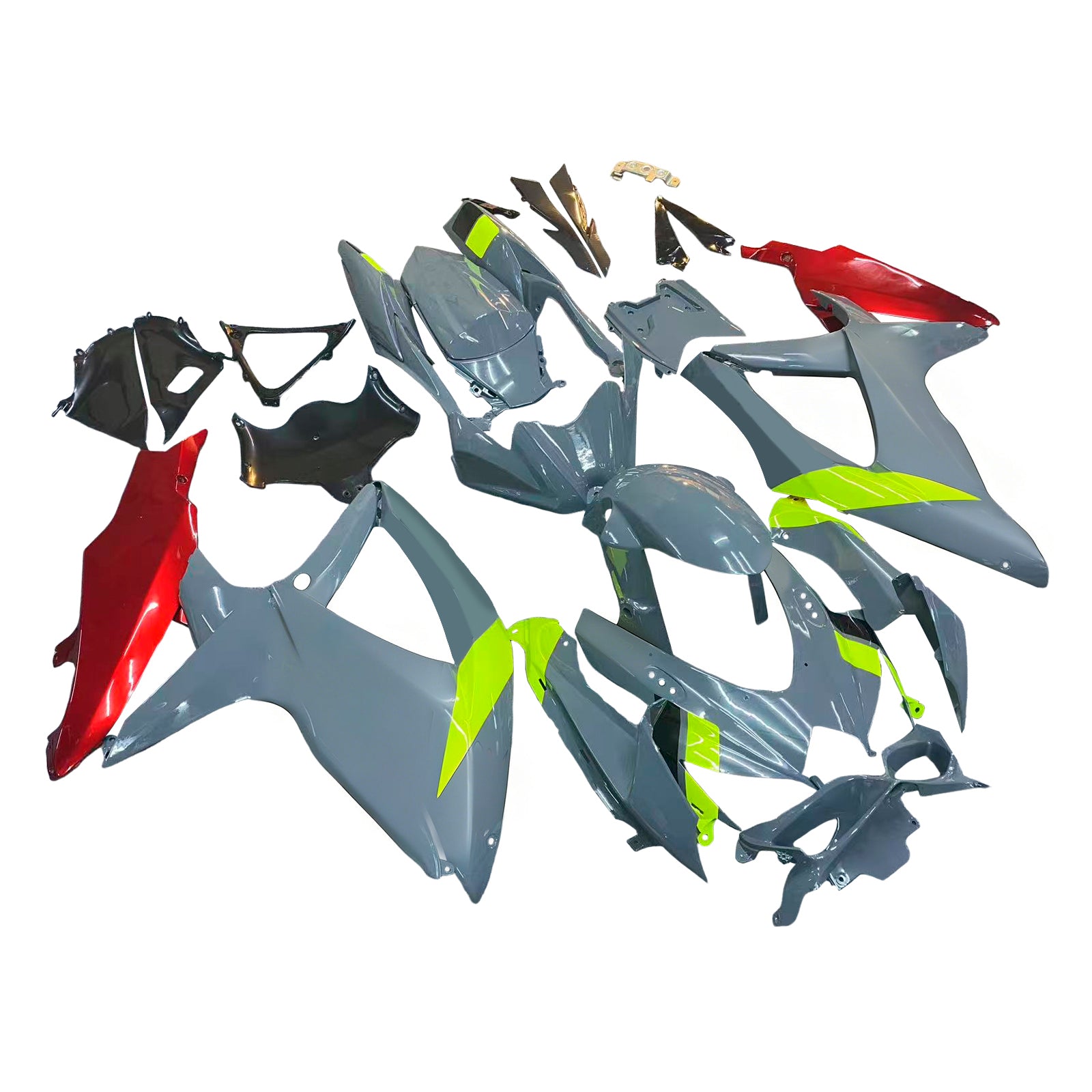 Suzuki GSXR 600/750 2008-2010 K8 Fairing Kit Bodywork Plastic ABS