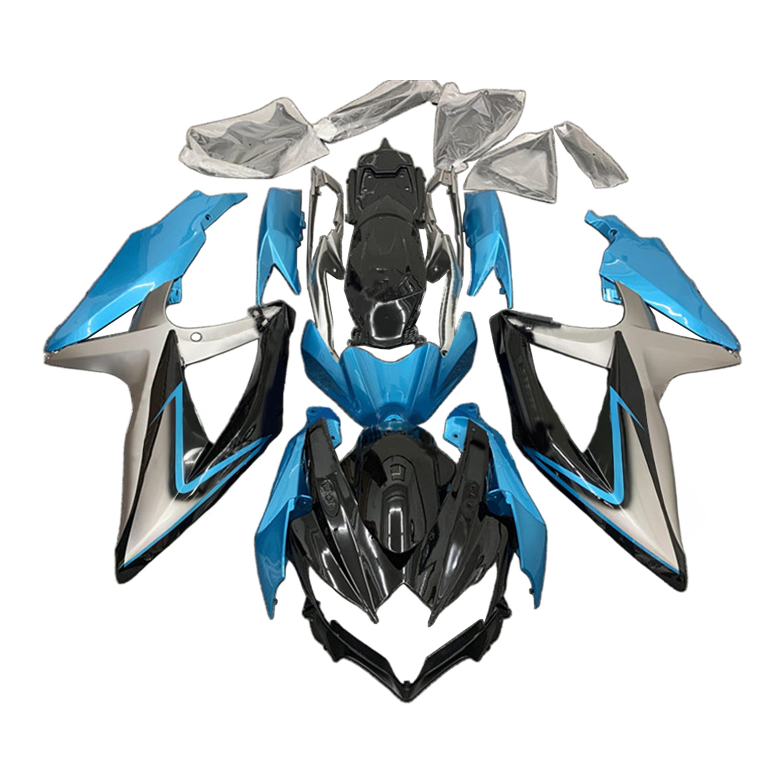 Suzuki GSXR 600/750 2008-2010 K8 Carenado Carenado Plastico ABS