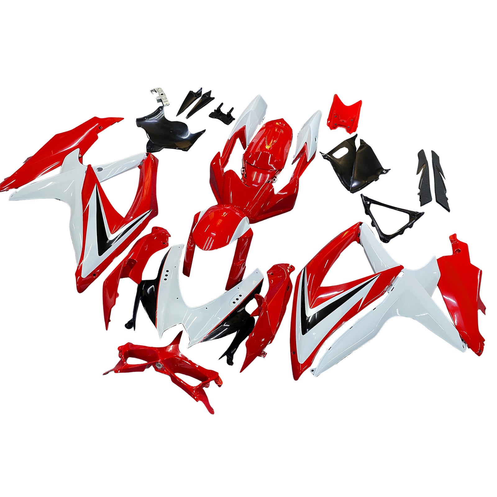 Amotopart Suzuki GSXR 600/750 2008-2010 K8 Fairing Kit Bodywork Plastic ABS