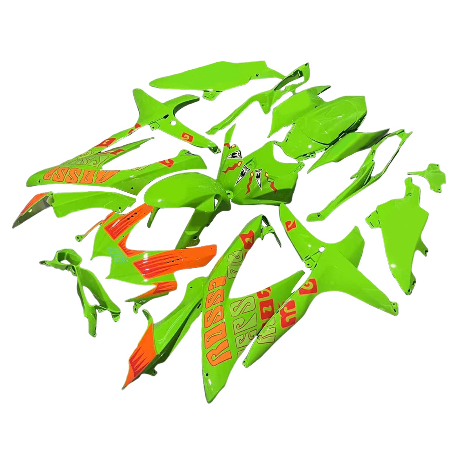 Amotopart Suzuki GSXR 600/750 2008-2010 K8 Fairing Kit Bodywork Plastic ABS