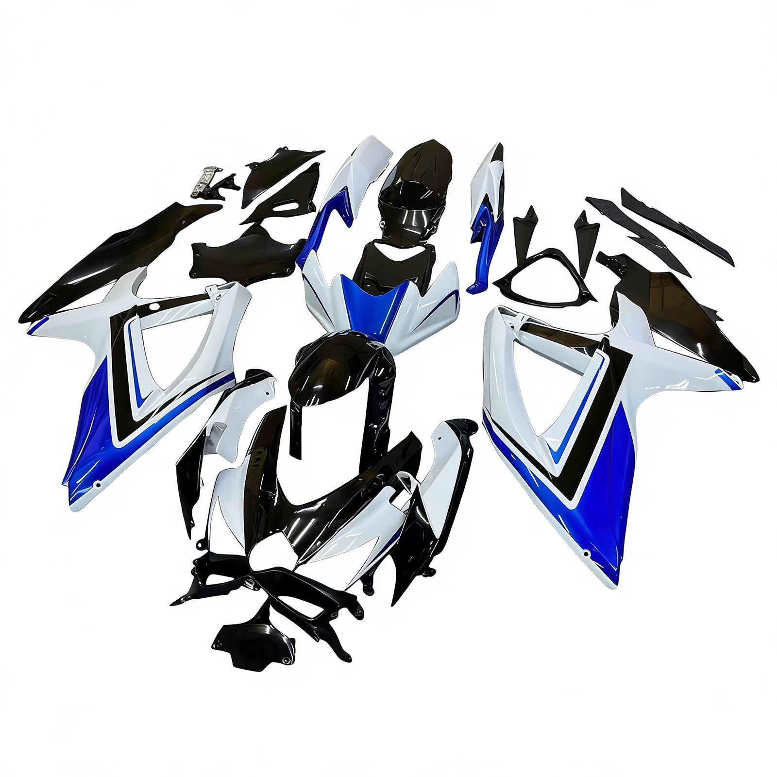 Amotopart Suzuki GSXR 600/750 2008-2010 K8 Fairing Kit Bodywork Plastic ABS