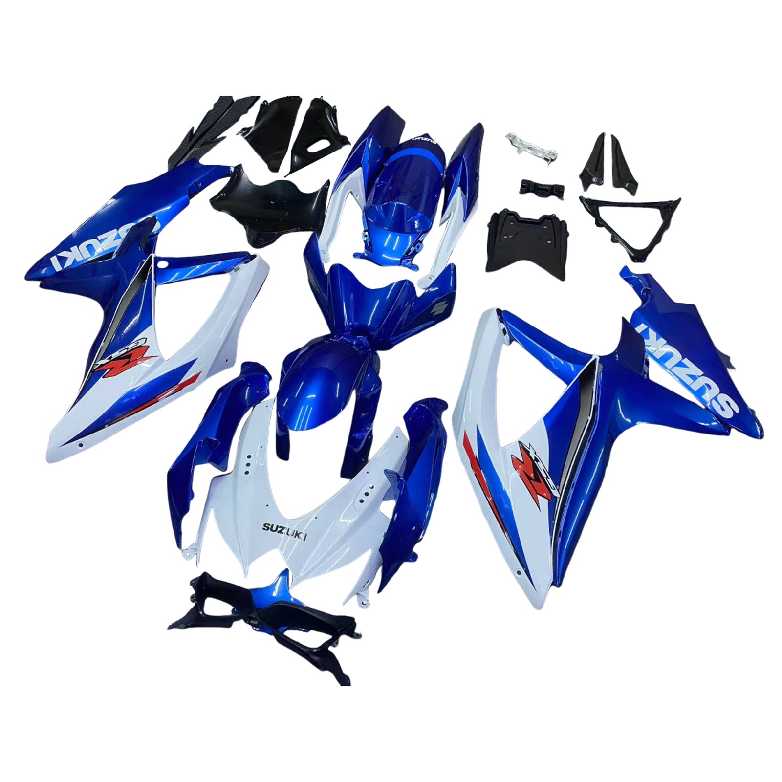 Amotopart Suzuki GSXR 600/750 2008-2010 K8 Fairing Kit Bodywork Plastic ABS