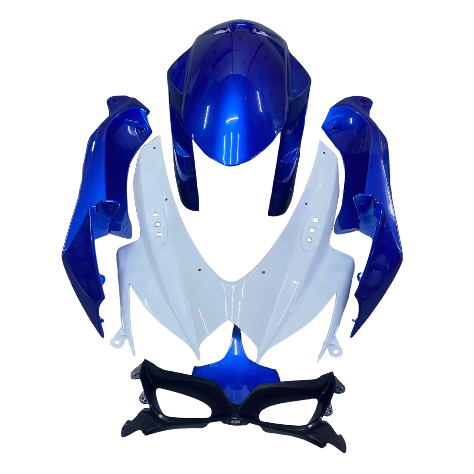 Amotopart Suzuki GSXR 600/750 2008-2010 K8 Fairing Kit Bodywork Plastic ABS