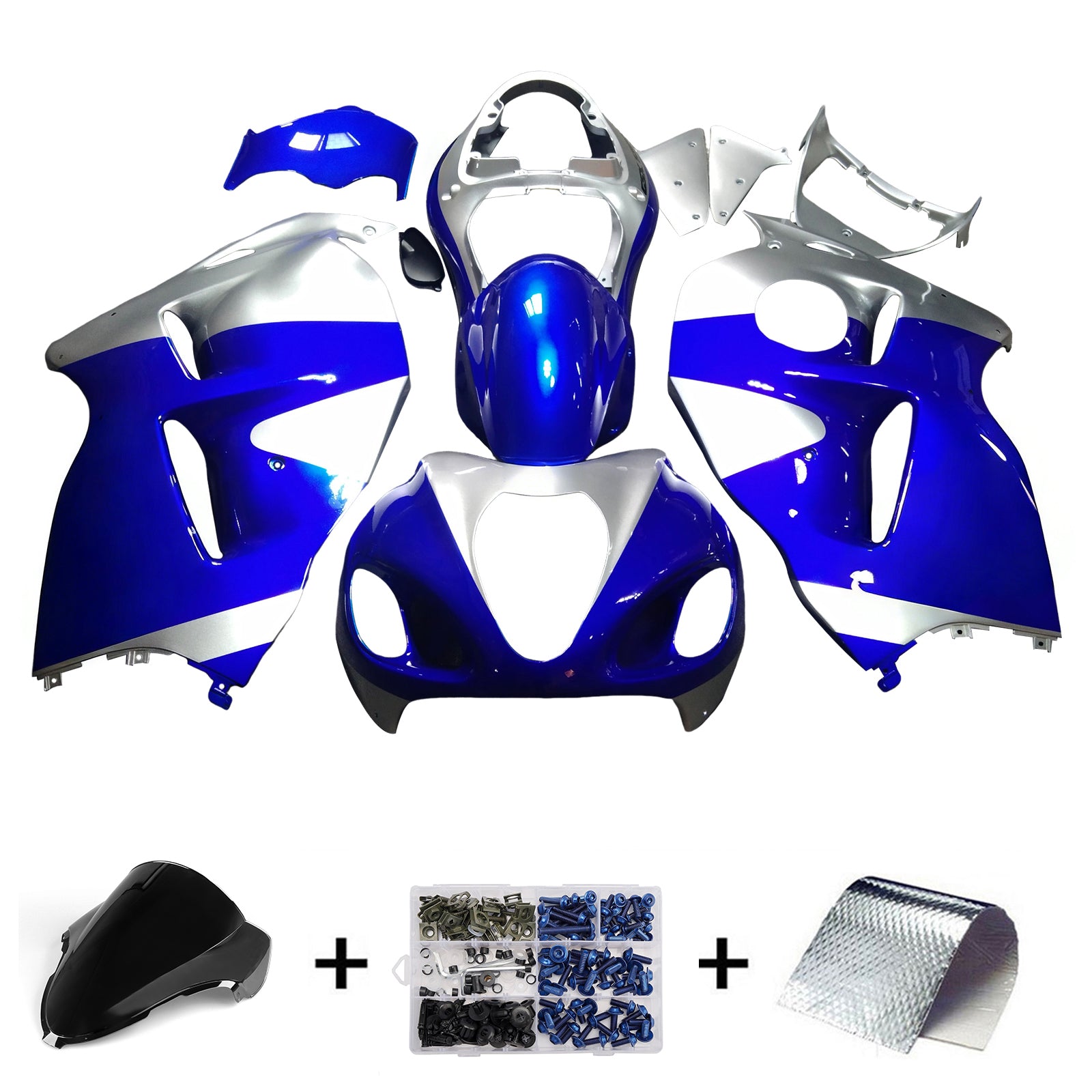 Injection Fairing Kit Bodywork Plastic ABS fit For Suzuki Hayabusa GSX1300R 1999-2007