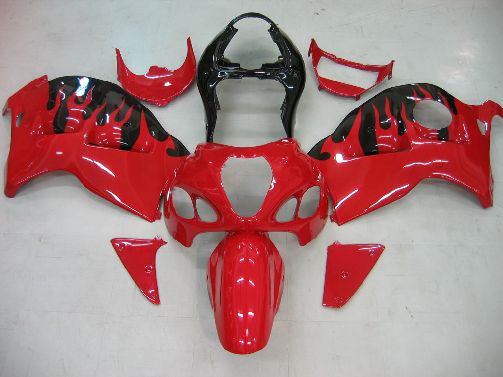 Fairings 1999-2007 Suzuki GSX1300 Hayabusa Red & Black Hayabusa Generic