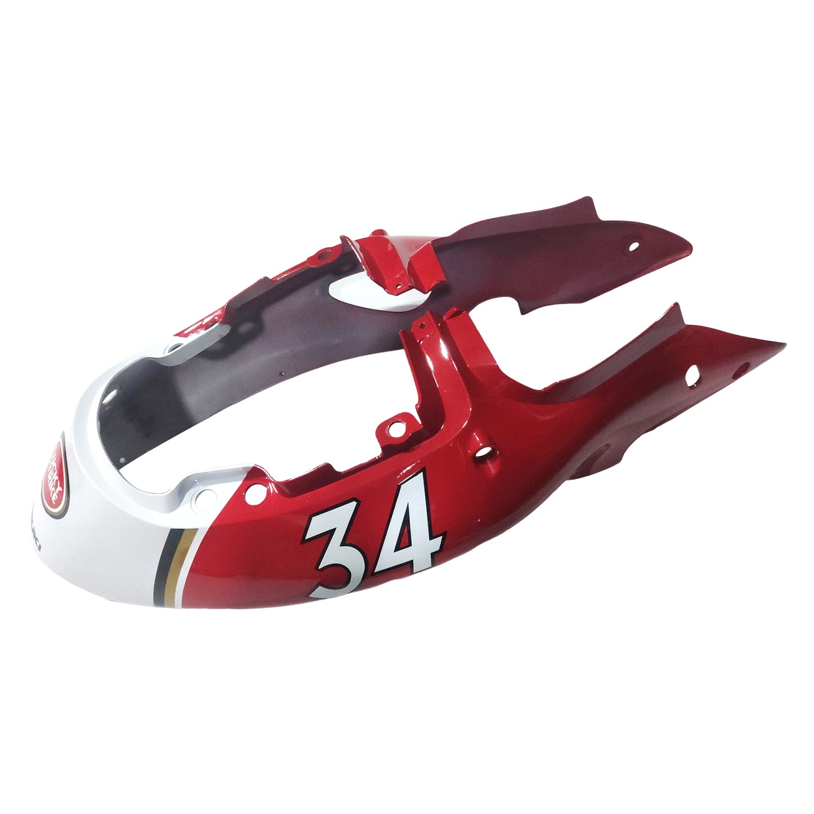 Fairings 1999-2007 Suzuki GSX1300 Hayabusa White & Red Lucky Strike Generic