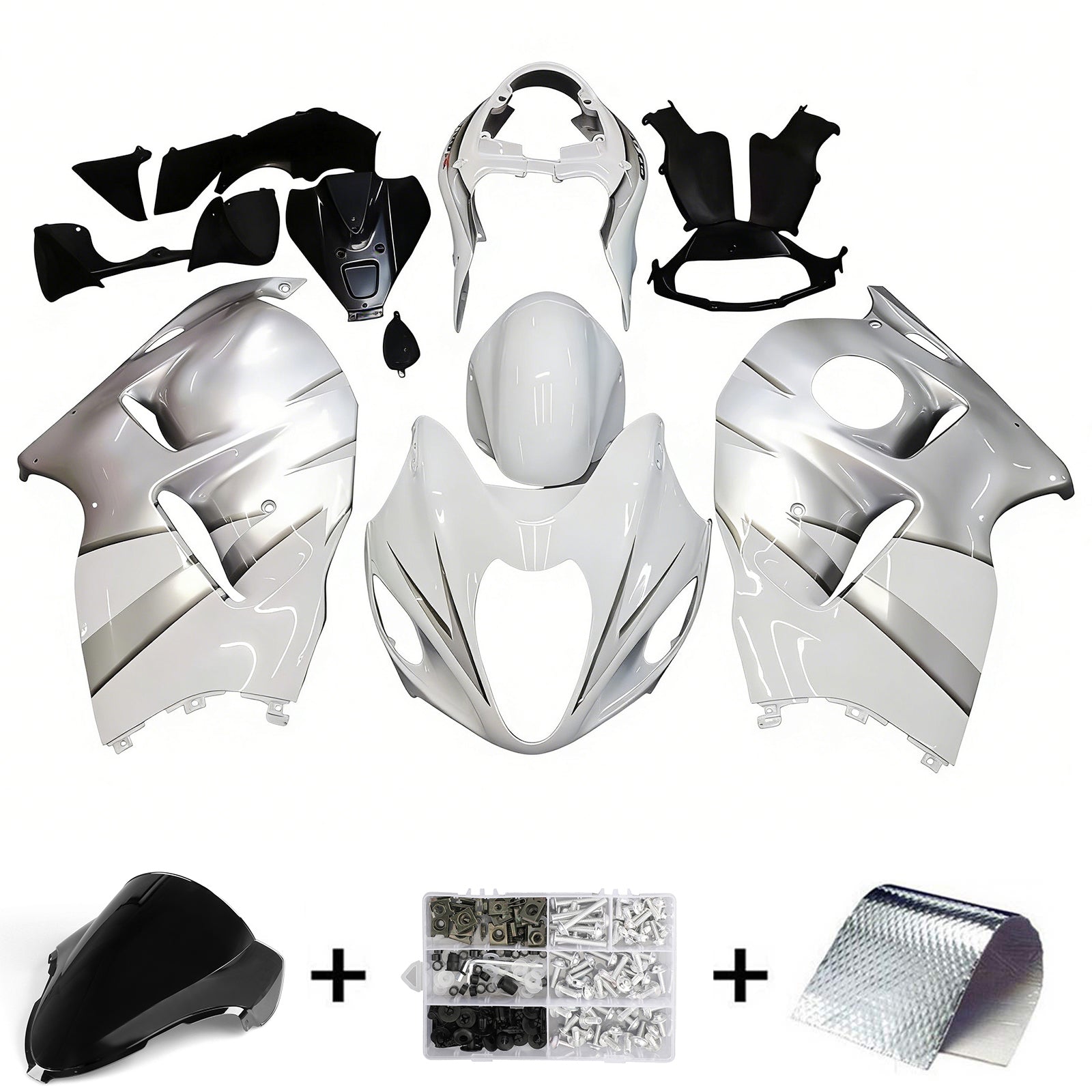 Injection Fairing Kit Bodywork Plastic ABS fit For Suzuki Hayabusa GSX1300R 1999-2007