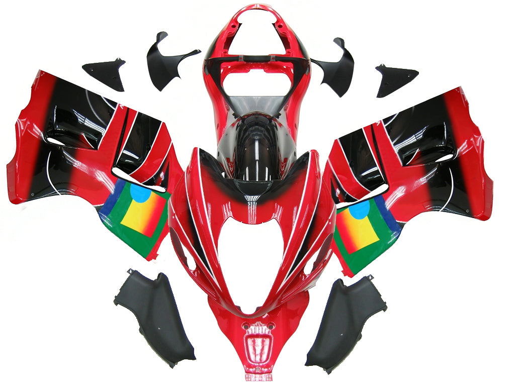Fairings 1999-2007 Suzuki GSX1300 Hayabusa Red Black Jomo Generic