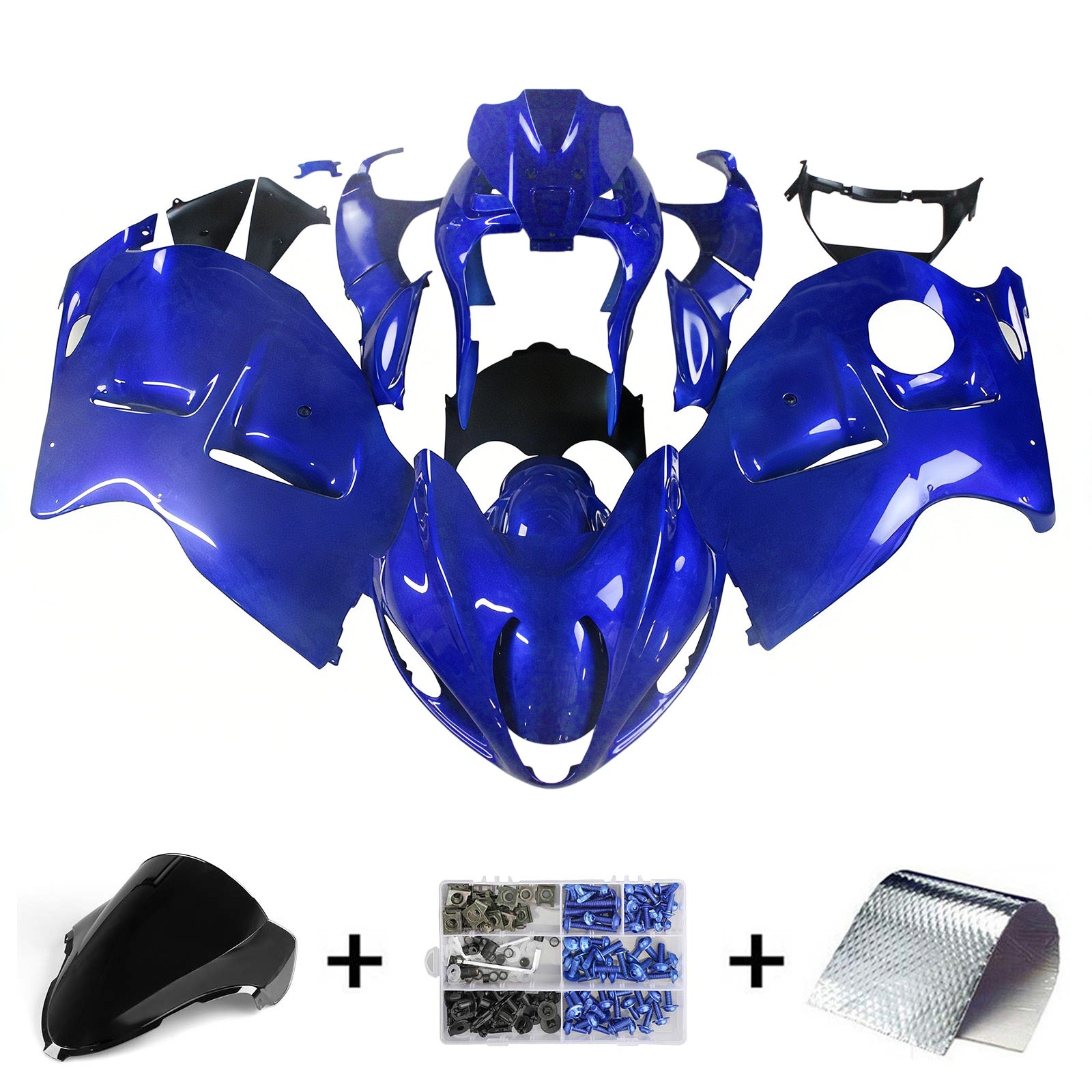 Suzuki Hayabusa GSXR1300 1999-2007 Injection Fairing Kit Bodywork Plastic ABS