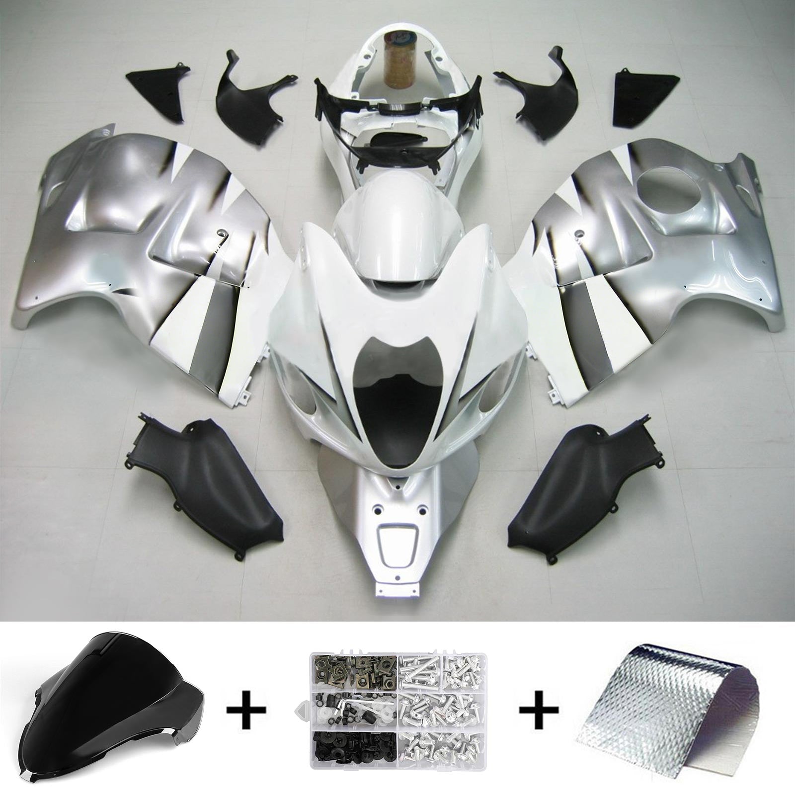 Suzuki Hayabusa GSXR1300 1999-2007 Fairing Kit Bodywork Plastic ABS