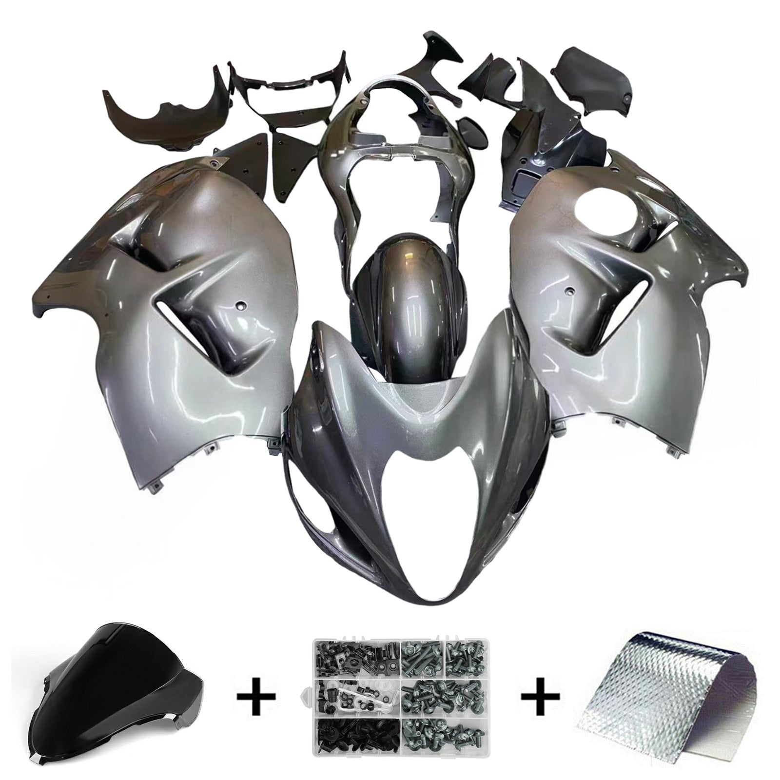 Suzuki Hayabusa GSX1300R 1999-2007 Fairing Kit Bodywork Plastic ABS
