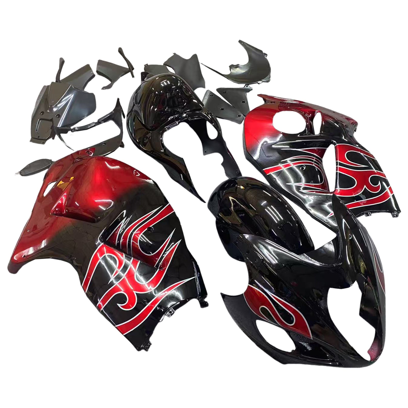 스즈키 하야부사 GSX1300R 1999-2007 페어링 키트 차체 플라스틱 ABS