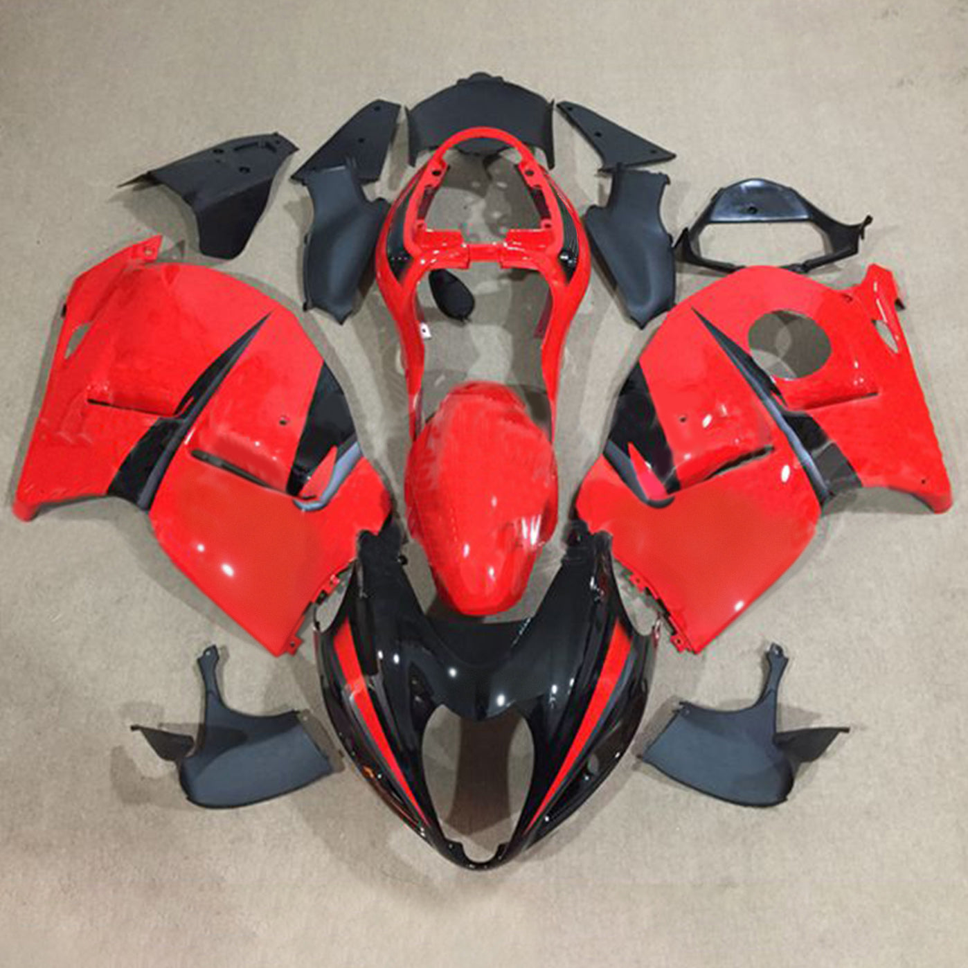 Suzuki Hayabusa GSX1300R 1999-2007 Fairing Kit Bodywork Plastic ABS