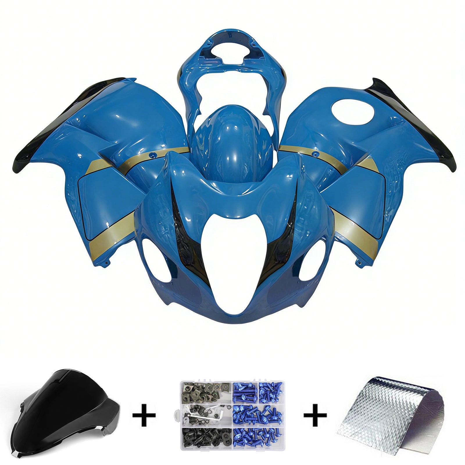 Amotopart Suzuki Hayabusa GSX1300R 1999-2007 Fairing Kit