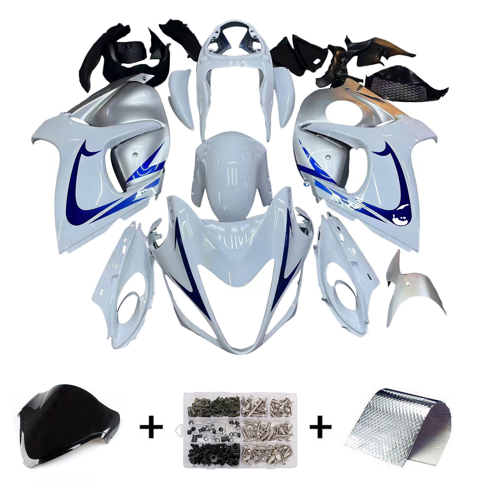 Injection Fairing Kit Bodywork Plastic ABS fit For Suzuki Hayabusa GSX1300R 2008-2020
