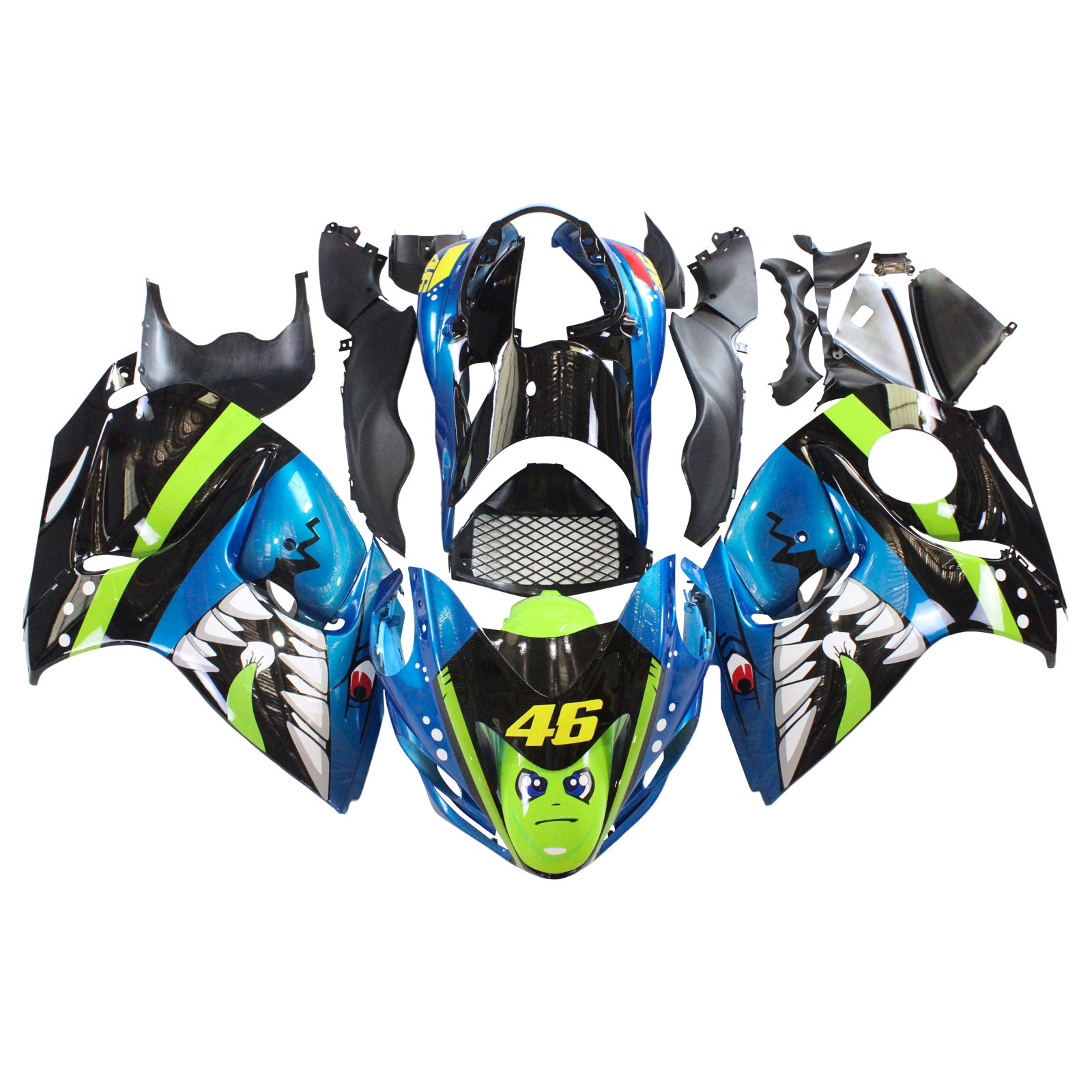 Suzuki Hayabusa GSXR1300 2008-2020 Fairing Kit Bodywork Plastic ABS