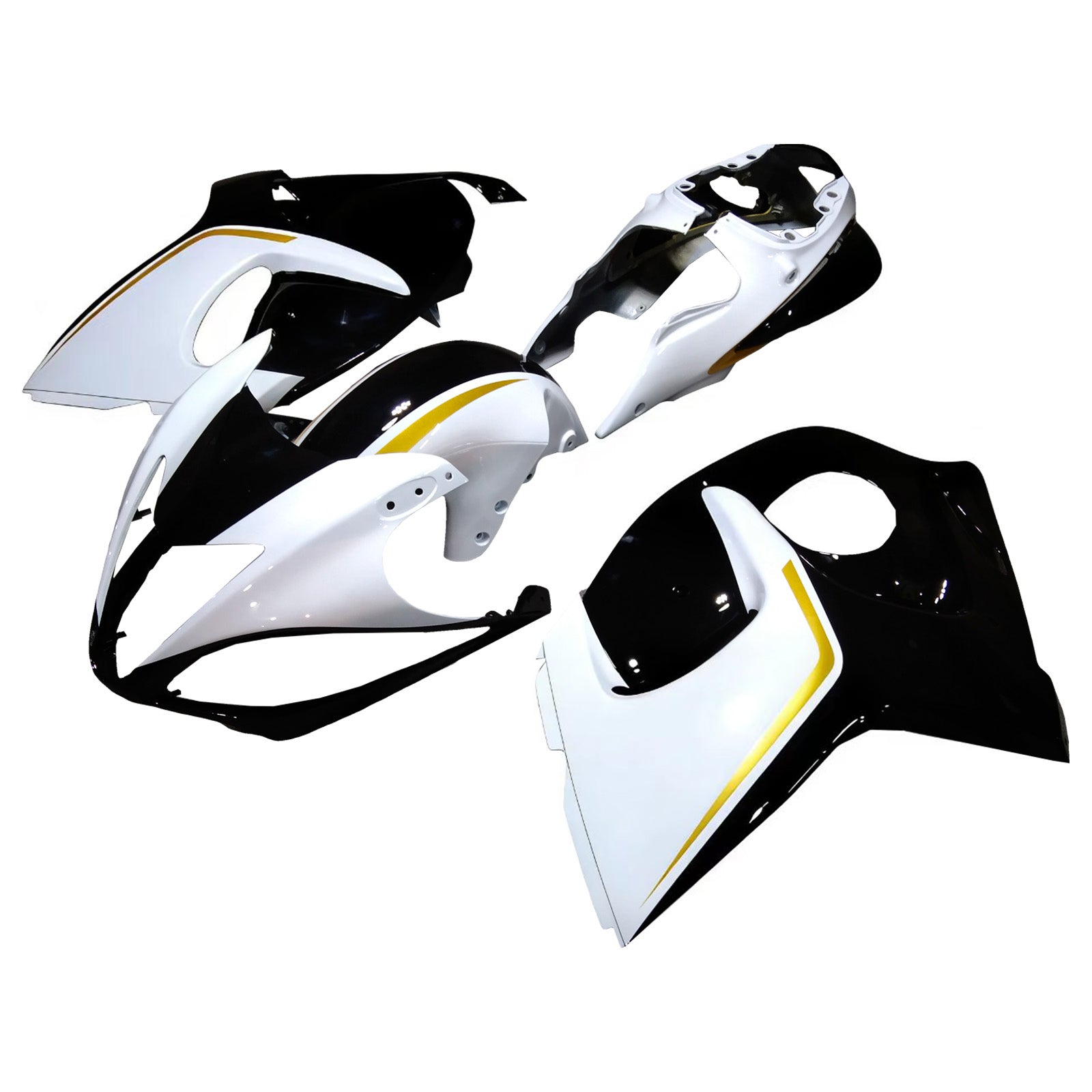 Amotopart Suzuki Hayabusa GSX1300R 2008-2020 Fairing Kit Bodywork Plastic ABS